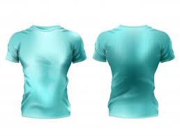 Download 3d Realistic Male T Shirt Mockup Blue Shirts With Short Sleeves Isolated On White Background For Free Male T Shirt 3d T Shirts Blue Shirt