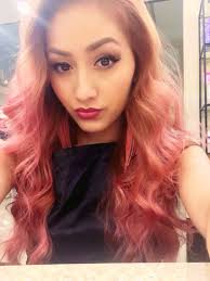Salmon Ion Haircolor Hair Cool Hairstyles Hair Beauty