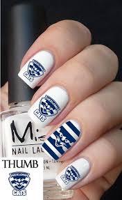 Geelong Football Club Nail Decal By Designernails On Etsy 3 95 Deer Nails Racing Nails Basketball Nails