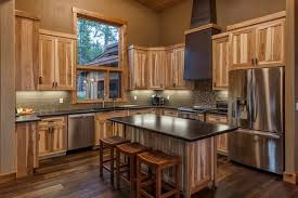 25 Ideas For Naturally Beautiful Hickory Cabinets In The Kitchen Hickory Kitchen Cabinets Rustic Kitchen Cabinets Kitchen Renovation Inspiration