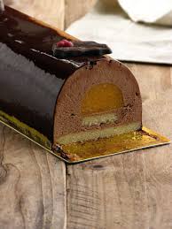 Buche De Noel Bavaroise Au Chocolat Et Mandarine Battle Food 26 Buche De Noel Bavarois Chocolat Dessert Noel