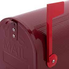 Holiday * za gauteng mail. Aluminium Us Mail Mailbox Fur Amerikanische Post Rot Cablematic