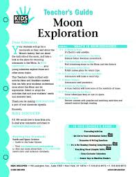 Moon Exploration Kids Discover Free Lesson Plans Weather Lessons Science Lessons