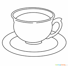 Printable coloring pages of owls. A Cup Of Coffee Coloring Page Free Printable For Kids