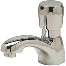 Durable polymer material provides corrosion and chemical/chlorine resistance, ideal for aggressive water environments. Zurn Part Z86100 Xl Zurn Single Hole Single Handle Metering Bathroom Faucet In Chrome Metering Faucets Home Depot Pro