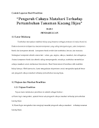 Maybe you would like to learn more about one of these? Contoh Laporan Penelitian Ilmiah Nusagates