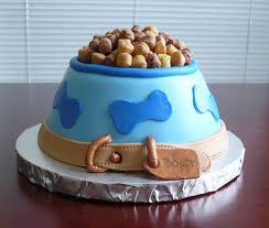 Dog Bowl Birthday Cake This Is Awesome Dogcake Dog Birthday Cake Dog Birthday Cake Recipe Dog Cakes
