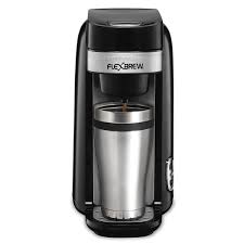 Hamilton beach flexbrew is definitely one of the best multipurpose appliance we have ever used. Flexbrew Single Serve Coffee Maker Black 49997r Hamiltonbeach Com