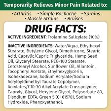 He has great results in both feet, and he has been able to use his hands with improved grip strength and dexterity. As Seen On Tv Hempvana Gold Pain Cream With Hemp Seed Extract Relieves Inflammation Muscle Joint Back Knee Nerves Arthritis Pain Made In Usa 4oz Phthalate Free Paraben Free Vegan Buy