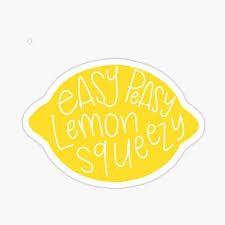Easy lovable recipes, food, cocktails, lifestyles, laughs & lemons! Squeezy Stickers Redbubble