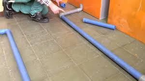 Progettare un buon impianto idraulico per il bagno. Impianto Di Scarico Di Un Locale Sanitario Youtube