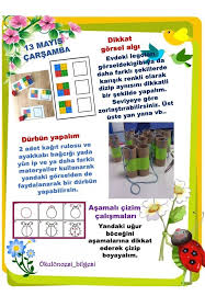 11 15 Mayis Uzaktan Egitim Ev Etkinliklerimiz Evde Egitim Egitim Tatiller