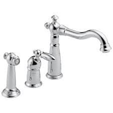 This delta® faucet provides a practical, hardworking solution that will stand the test of time, every time. Single Handle Kitchen Faucet With Spray 155 Dst Delta Faucet