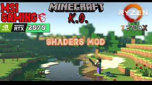 Minecraft Survival Shaders Mod Ep3 2k 60fps Ryzen 7 2700x Msi Rtx