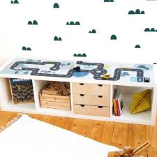 Adesivi Planner Scaffale Per Bambini Rack Ordine Ikea Kallax Alternativa Al Tappeto Di Gioco Giocare Coperta Tappetino Da Gioco Strada Auto Mobili Non Kallax Ikea Kallax Kids Room Ikea Toy Storage