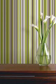 Lime Green And Grey Wallpaper Google Search Green Striped Wallpaper Striped Room Green Wallpaper