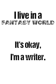 I Live In A Fantasy World It S Okay I M A Writer 6x9 200 Page Dot Grid Journal Notebook For Writers Llc Beyond The Pen 9781095924860 Amazon Com Books