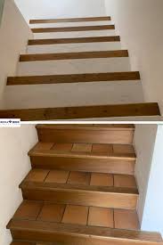 Escalier extérieur béton des idées. Une Nouvelle Vie Pour Cet Escalier Grace Au Beton Cire Escalier Carrele Renovation Escalier Bois Deco Escalier