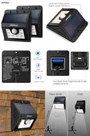 Visit To Buy Mpow Msl6 2 Packs Weatherproof Solar Light 8 Led Lamp Security Motion Sensor Light Garden Solar Lights Solar Lights Garden Motion Sensor Lights