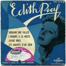 Édith PIAF, Charles AZNAVOUR et LE CHANTEUR SANS NOM [Roland AVELLIS, dit] 