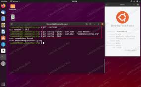 The best way to define git bash (for windows or linux or mac) is that it's a source control management system that you can download and install on. How To Install Git On Ubuntu 20 04 Lts Focal Fossa Linux Linuxconfig Org