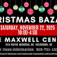 The Maxwell Center Christmas Bazaar 2025 event image