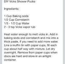 Pin By Jocelyn Roach On Creative Diy Ideas Vicks Shower Good To Know Shower Soother