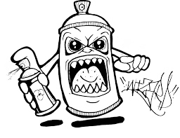 Collection by rie pufferfish • last updated 3 weeks ago. Black And White Coloring Pages Street Spray Cans 116 Fine Coloring Organize