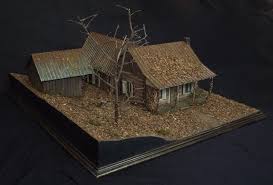 Maybe you would like to learn more about one of these? The Evil Dead 1 25 Cabin Workshed Area Scale Model Cabin Cabins In The Woods Miniature Houses