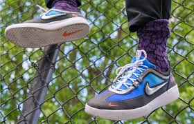 Inspired by the iconic nike spiridon, the original rubber design has been updated with mesh panels to help your feet stay cool through your roughest skate days. Nike Sb Nyjah Free 2 0 Light Photo Blue Dc9104 400 Fastsole
