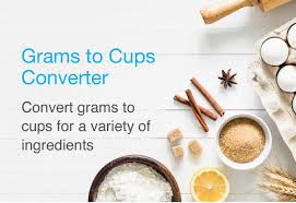Maybe you would like to learn more about one of these? Grams To Cups Converter And Charts