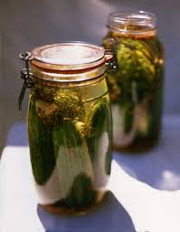 In a large bowl, combine the sliced cucumbers and the salt. Dan Koshansky S Refrigerator Dill Pickles A Way To Garden