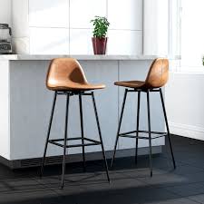 Gabaldon Upholstered 39 Bar Stool Wooden Dining Room Chairs Furniture Kitchen Decor Apartment