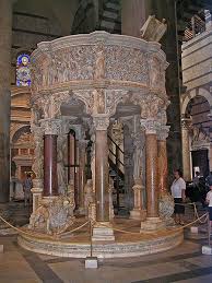 Chaire De La Cathedrale De Pise Giovanni Pisano 1301 1311 Lion Sculpture Sculpture Amazing Architecture