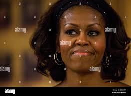 Michelle obama christmas hi-res stock photography and images