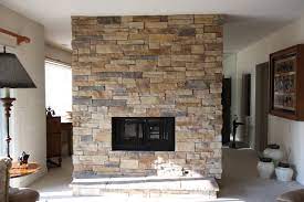 The cost varies based on a variety of factors including the quantity, style, color and installation costs. Ledge Stone Dry Stack Stone Fireplaces Traditional Living Room Chicago By Hx Home Solutions And North Star Stone Houzz