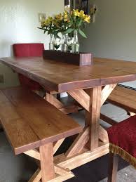 Build A Stylish Kitchen Table With These Free Farmhouse Table Plans They Come In A V Farmhouse Table With Bench Farmhouse Table Plans Farmhouse Kitchen Tables