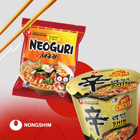 Nongshim Shin Ramyun Noodles Unique SKUs