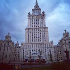 Poland, slovakia and hungary to the west; Evening View Corner Of Radisson Royal Hotel Ukraina Moscow Picture Of Radisson Collection Hotel Moscow Tripadvisor