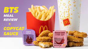 Fry chicken patties for 5 minutes. Bts Mcdonald S Meal Review How To Make Cajun And Sweet Chili Sauces At Home Recipes But Better Youtube