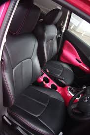 Aw Man These Seats Black Leather W Pink Stitching Pink Car Interior Car Interior Nissan