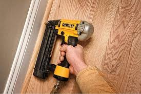When all of the chair rail molding has been installed, use a nail set to recess the nail heads, and then cover up the nail holes with wood filler. Brad Nailer Vs Finish Nailer Which Nail Gun To Use Toollogic Com