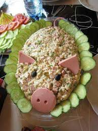 Huzarensalade Food Humor Food Art Food Crafts