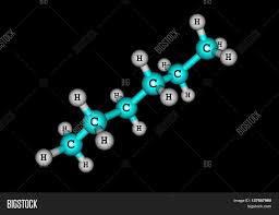 Gasoline, a refined product of crude oil, does not have a single chemical formula as it is a mixture of over 500 hydrocarbons and other compounds. Hexane Alkane Six Image Photo Free Trial Bigstock