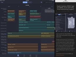 Over 100 session videos from this year's conference. Apple Updates Wwdc App For Wwdc 2016 With Tvos Ipad Multitasking Support Macstories