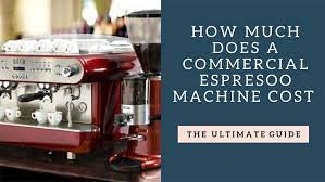 Looked like the same model. How Much Does A Commercial Espresso Machine Cost Espresso Digest