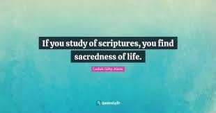 Texas, with its strong support for traditional marriage and the sanctity of life; If You Study Of Scriptures You Find Sacredness Of Life Quote By Lailah Gifty Akita Quoteslyfe