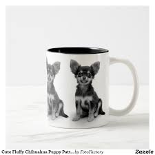 Effective immediately, luxury puppies is proud to offer free home delivery for all puppies purchased online. Cute Fluffy Chihuahua Puppy Pattern Two Tone Coffee Mug Black And White Chihuahua Puppy Photo Repeat Pa Chihuahua Puppies Chihuahua Chihuahua Puppies For Sale