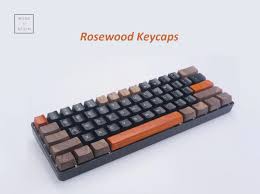 Kashcy Wood Keycap For Mechanical Keyboard Rosewood Solid Wooden Keycaps Spacebar Esc Cherry Mx Oem Mice Keyboards Accessories Keyboards Keyboard Rosewood