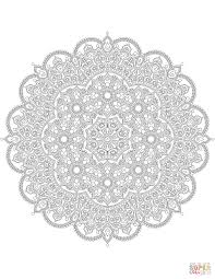 Disegno Di Mandala Difficile Da Colorare Disegni Da Colorare E